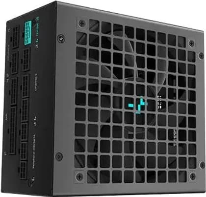 DeepCool PQ1200G Modular Power Supply, 1200W, ATX 12V V3.1, 80 Plus Gold, 12V-2X6 PCIe 5.1, FDB Fan, Japanese Capacitors, Full Protection, Black | R-PQC00G-FD1B-JGUK-V1
