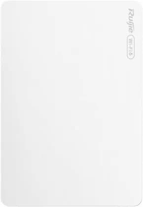 Ruijie AX3000 Wi-Fi 6 Dual-Band Multi-Port Wall-Plate AP, 23.5mm Ultra-Thin Design, 2974Mbps Data Rate, 4 x 1GE LAN ports, Built-in Omnidirectional Antenna, White | RG-RAP62-Wall