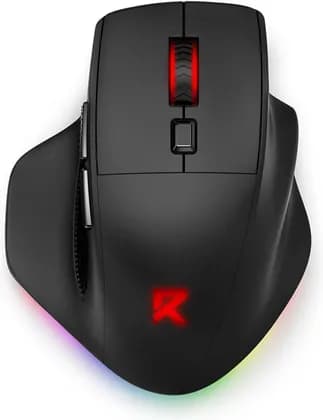 Redragon BM-2995 Wireless Mouse, 3200 DPI, Tri-Mode Connectivity, Bluetooth, 2.4GHz & Wired, Ergonomic Design, Lightweight, Optical Sensor, Black | BM-2995