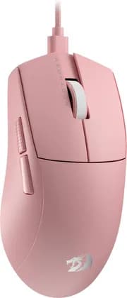 Redragon KING 1K Wired Gaming Mouse, 12,400 DPI Optical Sensor, 1KHz Polling Rate, 42g Ultra-Lightweight, 5 Programmable Buttons, Ergonomic Natural Grip, Pink | M724