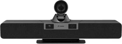 PeopleLink 4K Videobar with PTZ Camera, 8.29 MP 1/2.5" CMOS Sensor, 12X Optical Zoom, 70.1° ~7.4° Field of View, 2D&3D Digital Noise Reduction, 2 Full-Range Speakers, Black | PP20MP