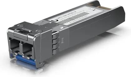 Ubiquiti UniFi 25Gbps Multi-Mode Optical Module, SFP28 Transceiver, Duplex LC UPC, Compatible SFP28, SFP+ & SFP interfaces, Up to 10km, Grey | UUACC-OM-SFP28-LR