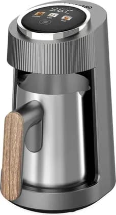 Lepresso Kahviyan Turkish Coffee Maker, 250ml Capacity, 400W Power, 220-240V Voltage, 50/60Hz Frequency, 3 Boiling Options, TFT Display, SUS304 Coffee Pot Material, Grey | LPCFFKTC74GY