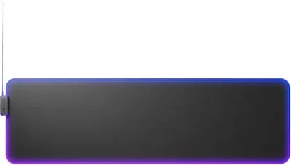 Glorious GMP 2 GLED RGB Gaming Mouse Pad, 2-Zone RGB Lighting, InfiniGlow RGB Edge, Grippy Rubber Base, Precision Cloth Surface, Consistent X/Y Glide, Large Extended, Black | GLO-MP2-GLED-LE-B