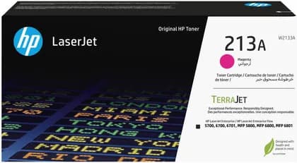 HP 213A Original LaserJet Toner Cartridge, Page Yield 3,000 Pages, Genuine HP Toner, High-Quality Color Printing for HP Color LaserJet Pro Printers, Magenta | W2133A