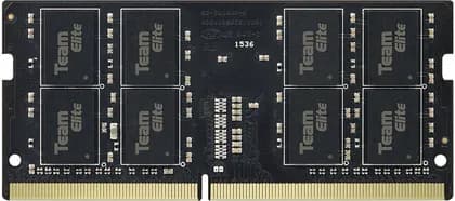 TeamGroup ELITE DDR4 Non-ECC SODIMM Laptop Memory, 8GB Capacity, 3200MHz Memory Speed, CL22 CAS Latency, 1.2 Voltage, 260-Pin | TED48G3200C22-S01