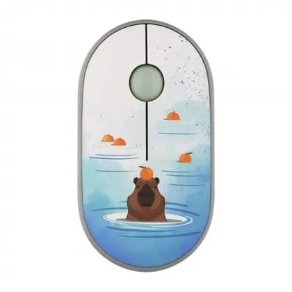 Mouse 2E MF300 Silent WL BT CAPYBARA:TANGERINE