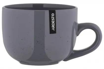 Комплект из 6 шт Чашка Ardesto Bagheria, 480 мл, Grey, керамика