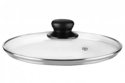 Крышка Ardesto Gemini Gourmet 22 см, стекло, нержавеющая сталь, бакелит