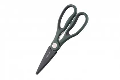 Ножницы кухонные Ardesto Gemini 22,3 см, серый/зеленый, чехол, нерж. сталь, пластик
