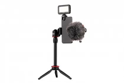 Микрофон с триподом для мобильных устройств Maono by 2Е AU-SM10S Vlog KIT, 3.5mm