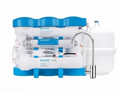 Фильтр обратного осмоса Ecosoft P’URE AQUACALCIUM, с дополнительным комплектом картриджей