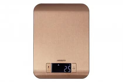 Весы кухонные Ardesto scales for kitchen 5кг, CR2032x2 included, iron, bronze, SCK-898R