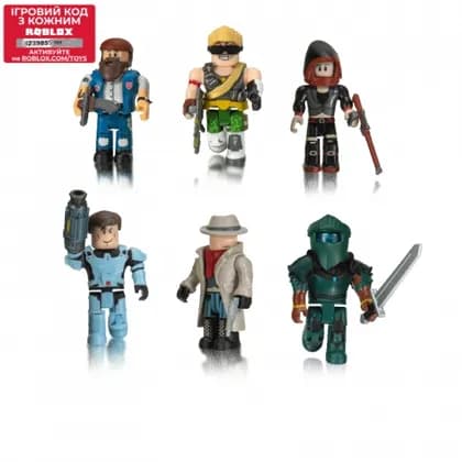 Игровая коллекционная фигурка Jazwares Roblox Multipack Q-Clash W7