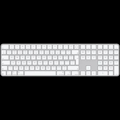 Magic Keyboard with Touch ID and Numeric Keypad for Mac models with Apple silicon - Russian - White Keys,Model A3119