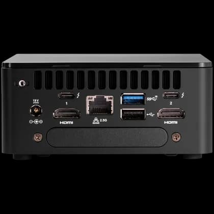 Мини-ПК ASUS NUC 12 Pro, Core i5-1240P, баребон (без ОЗУ/SSD/ОС) | 90AB2WSH-MR6100