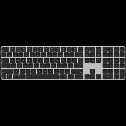 Magic Keyboard with Touch ID and Numeric Keypad for Mac models with Apple silicon - Russian - Black Keys,Model A3119