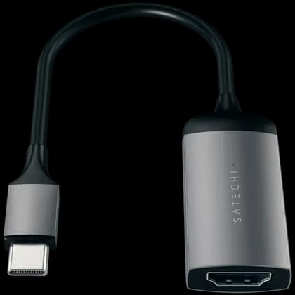 SATECHI Aluminum Type-C to HDMI Adapter 4K 60Hz Space Gray