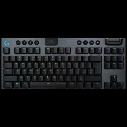 LOGITECH G915 X LIGHTSPEED TKL Wireless Gaming Keyboard - BLACK - US INT'L - 2.4GHZ/BT - N/A - EMEA28i-935 - TACTILE