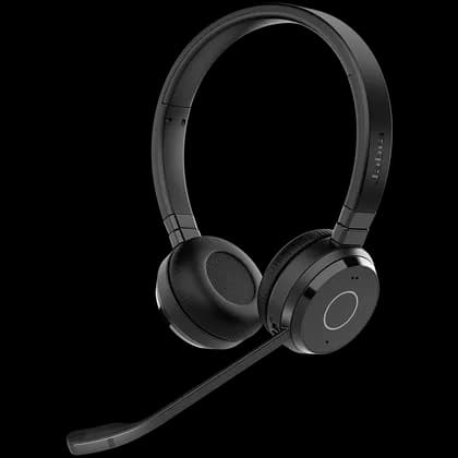 Наушники Jabra Evolve 65 TE MS Stereo, беспроводные Bluetooth, накладные, для звонков | 6699-833-309