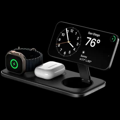 SATECHI Qi2 Trio Wireless Charging Pad - with Type A,C,G plugs