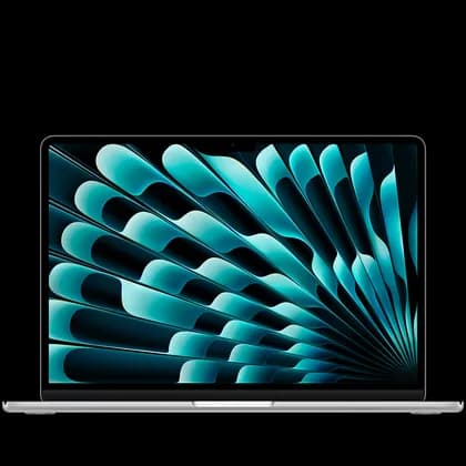 13-inch MacBook Air: Apple M5 chip with 10-core CPU and 10-core GPU, 24GB, 1TB SSD - Silver,Model A3449