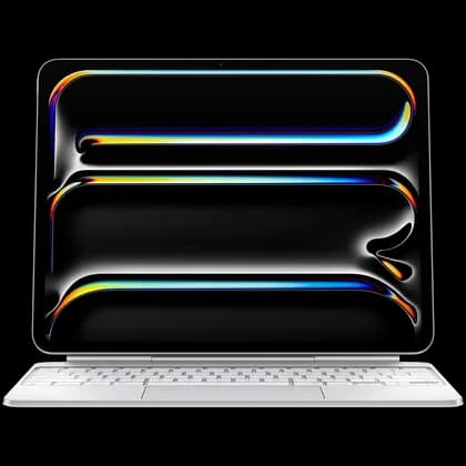 Magic Keyboard for iPad Pro 13‑inch (M4,M5) - Russian - White,Model A2974