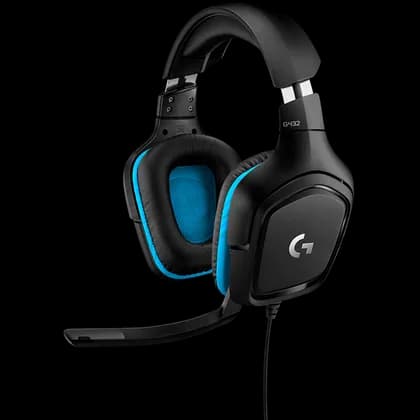 Наушники Logitech G432, проводные 3.5мм, полноразмерные, игровые | L981-000770