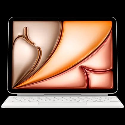 Magic Keyboard for iPad Air 11-inch (M3) - Russian - White,Model A3339