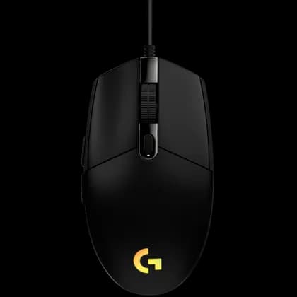 LOGITECH G102 LIGHTSYNC Corded Gaming Mouse - BLACK - USB - EER