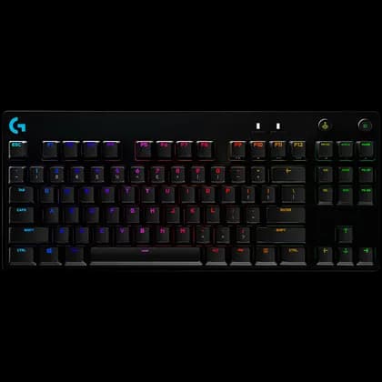 LOGITECH G PRO X TKL LIGHTSPEED Gaming Keyboard - BLACK - US INT'L - 2.4GHZ/BT - EMEA28-935 - TACTILE