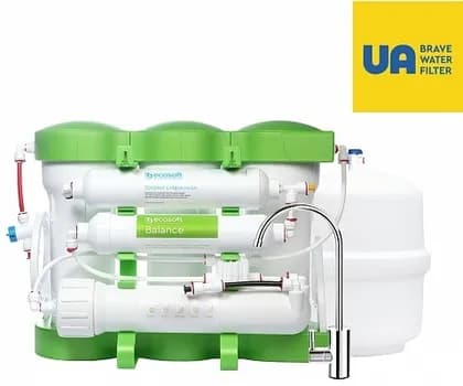 Фильтр обратного осмоса Ecosoft P'URE Balance, Dow Filmtec 75 галл, AquaSpring обогащает воду кальци