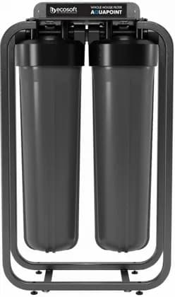 Фильтр двухступенчатый Ecosoft AquaPoint, подключение 1", 1.8 м3/час, без картриджей