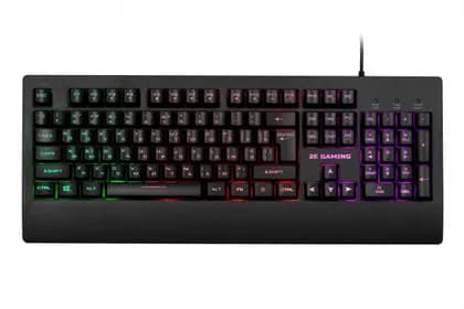 Клавиатура игровая 2E GAMING KG330 LED USB Black Ukr