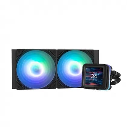 Система жидкостного оxлаждения Zalman Alpha 2DS A24 ARGB, LGA1851, 1700, 1200, 115x, AM5, AM4, TDP 3, black