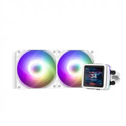 Система жидкостного оxлаждения Zalman Alpha 2DS A24 ARGB, LGA1851, 1700, 1200, 115x, AM5, AM4, TDP 3, white