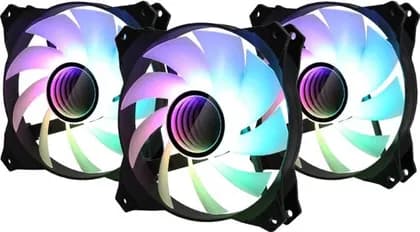 Набор корпусных вентиляторов Zalman Kit of Zalman Case fan Infinity Mirror ZM-IF120A3, ARGB, 3x120mm, 1200rpm ± 10%,3 pin,black frame & controller