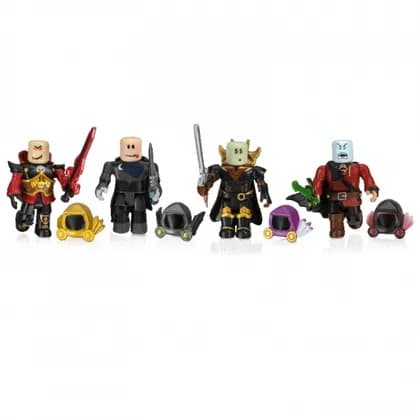 Игровая коллекционная фигурка Jazwares Roblox Four Figure Pack Dominus Dudes W7