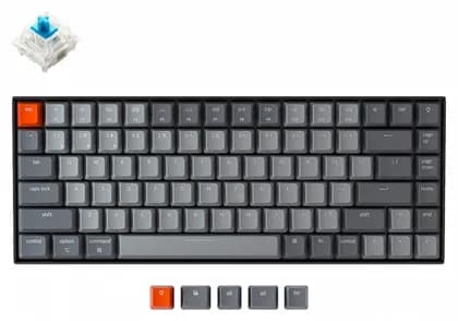 Клавиатура Keychron K2 84 Key  Gateron  White LED Blue