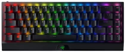 Клавиатура игровая  Razer BlackWidow V3 Mini HyperSpeed Green Switch WL/BT/USB RU RGB, Black