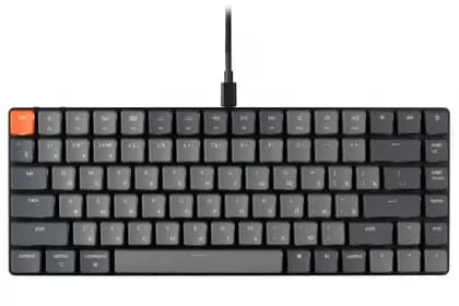 Клавиатура Keychron K3  84 Key Low Profile  Gateron   White LED Red