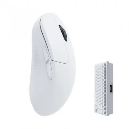 Мышь Keychron M3 mini BT/WL/USB-A/USB-C, 4K, белый M3M-A5