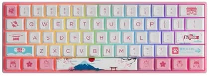 Клавиатура Akko 3061S World Tour Tokyo R2 RGB Hotswappable CS Jelly Pink RGB