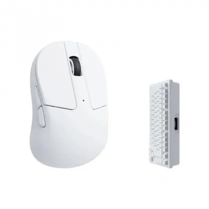 Мышь Keychron M4 BT/WL/USB-A/USB-C, 4K, белый M4-A5