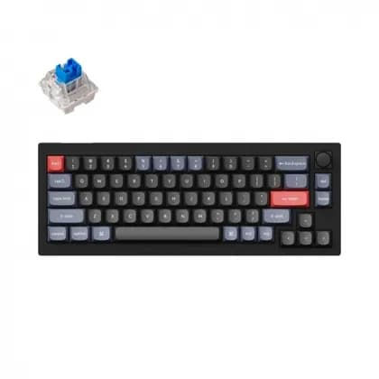 Клавиатура Keychron V2 68 Key QMK Keychron K PRO Blue Hot-Swap RGB Knob Carbon BlackV2D2_KEYCHRON