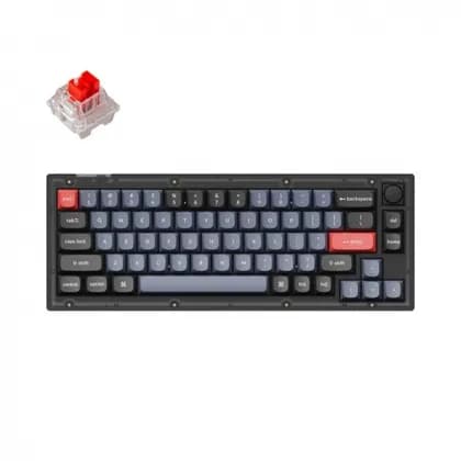 Клавиатура Keychron V2 68 Key QMK Keychron K PRO Red Hot-Swap RGB Knob Frosted BlackV2C1_KEYCHRON