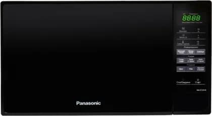 Микроволновая печь Panasonic, 20л, 800Вт,  ЖК-дисплей, откр.кнопкой, черный