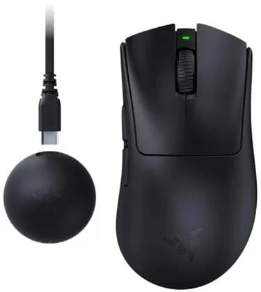 Мышь игровая, беспроводная Razer Mouse DeathAdder V4 Pro Gen-2, USB-A/WL, black, RZ01-05330100-R3G1