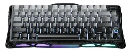 Клавиатура механическая GravaStar Mercury K1 80keys, GravaStar x Kailh Cheery Pink, EN, BT/WL/USB, ч,