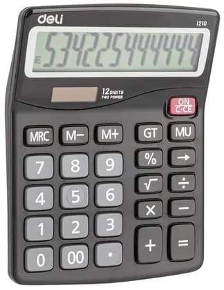 Калькулятор 12 разрядный 1210 Deli